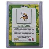 J.J. McCarthy 2024 Panini Donruss Optic Rookie Memorabilia FYF-JMY
