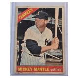 Mickey Mantle 1966 Topps #50 Vintage Baseball Card