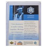 Carmelo Anthony Rookie 2004 Upper Deck Rivals No. 23