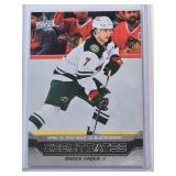 Brock Faber Rookie 2023-24 Upper Deck Debut Dates DD-15