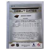 Brock Faber Rookie 2023-24 Upper Deck Debut Dates DD-15