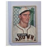 Ned Garver 1951 Bowman No. 172 Vintage Baseball Card