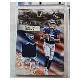 Lot of 4 NFL Relic Cards from 2021-2022 - D