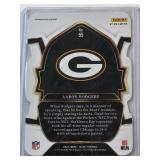 Aaron Rodgers 2022 Panini Select Silver Holo Die Cut Prizm 55