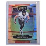 Travis Kelce 2022 Panini Select Draft Picks Silver Prizm #30