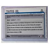 Fernando Tatis Jr. Rookie 2019 Topps Chrome No. 54