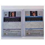 Chris Bosh and Carmelo Anthony Rookie Cards 2004 Upper Deck Rookie Exclusives