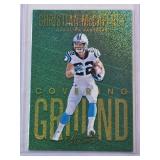 Christian McCaffrey 2018 Panini Absolute Aqua Foil Insert  No. CC-GM