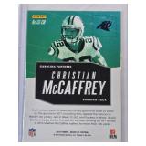 Christian McCaffrey 2018 Panini Absolute Aqua Foil Insert  No. CC-GM