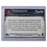 Byron Buxton Rookie 2015 Topps Pulsar Refractor No. US136