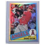 Shohei Ohtani 2020 Topps Refractor No. 85TC-7