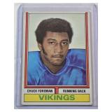 Chuck Foreman Rookie 1975 Topps No. 113 - Vintage Baseball Card