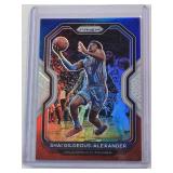 Shai Gilgeous-Alexander 2020-21 Panini Red White Blue Prizm #118