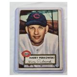 Harry Perkowski 1952 Topps No. 142 Vintage Baseball Card