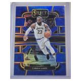 LeBron James 2023-24 Panini Select Blue Prizm #66