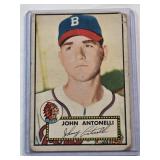 John Antonelli 1952 Topps No. 140 Vintage Baseball Card