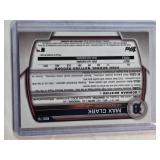 Max Clark 2023 1st Bowman Chrome No. BDC-76