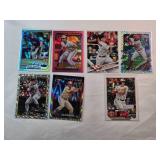 Lot of 7 Nice Rookie Cards - Adley Rutschman, Evan Carter, Colton Cowser, Nolan Schanuel, Henry Davis, Alex Bregman, Joe Adell