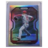 Shohei Ohtani 2021 Panini Silver Holo Prizm No. 183