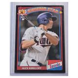 Alex Kirilloff Rookie 2021 Topps Black Bazooka SP No. 91BZ-6 and Numbered  61/99