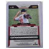 Juan Soto 2021 Panini Green Refractor #203 and Numbered 109/125