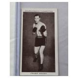 Frank Hough 1938 W.A. & A.C. Churchman Boxing Personalities No. 19 Vintage Boxing Card
