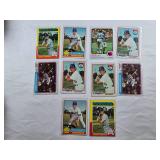 Lot of 10 Steve Garvey Vintage Baseball Cards