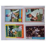 Lot of 10 Steve Garvey Vintage Baseball Cards