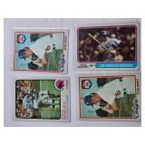 Lot of 10 Steve Garvey Vintage Baseball Cards
