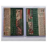 Lot of 2 Vintage 1954 Topps Baseball Cards - John Fitzpatrick, Don Mueller