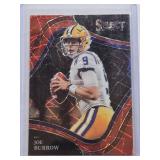 Joe Burrow 2022 Panini Select Draft Picks Red Laser SP Prizm No. 141