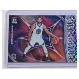 Stephen Curry 2020 Panini Optic Silver Holo Prizm No. 13