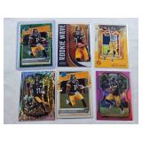 Lot of 6 Chase Claypool Rookie Cards