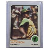 Reggie Jackson 1973 Topps No. 255 Vintage Baseball Card