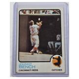 Johnny Bench 1973 Topps #380 - Cincinnati Reds Vintage Baseball Card