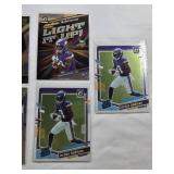 Lot of 7 Jordan Addison Rookie Cards