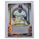 Byron Buxton 2024 Topps Jumbo Relic SP #SJR-BBU - Minnesota Twins Baseball Card