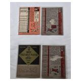Lot of 7 Vintage Baseball Cards from the Late 50s and 60s