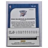 Shai Gilgeous-Alexander SGA 2019-20 Premium Stock Panini Prizm Mojo #80 - Oklahoma City Thunder Basketball Card