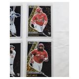 Lot of 6 Topps Black Gold Cards - Paul Goldschmidt, Freddie Freeman, Nolan Gorman, Vladimir Guerrero Jr, Adley Rutschman Rookie