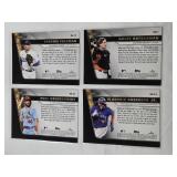 Lot of 6 Topps Black Gold Cards - Paul Goldschmidt, Freddie Freeman, Nolan Gorman, Vladimir Guerrero Jr, Adley Rutschman Rookie
