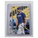 Clayton Kershaw 2020 Topps Short Print Series One #118 - Los Angeles Dodgers Baseball Card