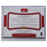 Rafael Devers Rookie 2018 Panini National Treasures Jumbo Relic No. RM-RD and Numbered 55/99 - Boston Red Sox Baseball Card