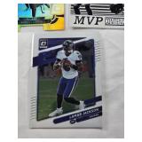 Lot of 3 Lamar Jackson Cards Including a Die Cut Prizm