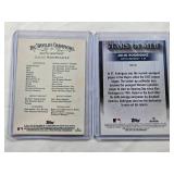 Lot of 2 Julio Rodriguez Rookie Cards Allen & Ginter 2022 and Topps Stars of MLB