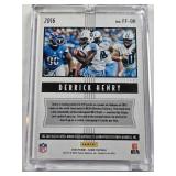 Derrick Henry 2020 Panini Score Freshman Flashbacks Player Worn Jersey Card #FF-DH - Tennessee Titans