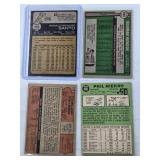 Lot of 6 Vintage Baseball Cards Including Ron Santo, Thurman Munson, Phil Niekro, Ted Williams, Dave Winfield, Willie Stargell