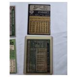 Lot of 6 Vintage Baseball Cards Including Ron Santo, Thurman Munson, Phil Niekro, Ted Williams, Dave Winfield, Willie Stargell