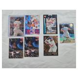 Lot of 7 Kirby Puckett Minnesota Twins Baseball Cards