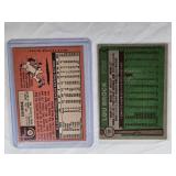 Lot of 2 Lou Brock Baseball Cards - 1969 Topps No. 85 & 1976 Topps No. 10